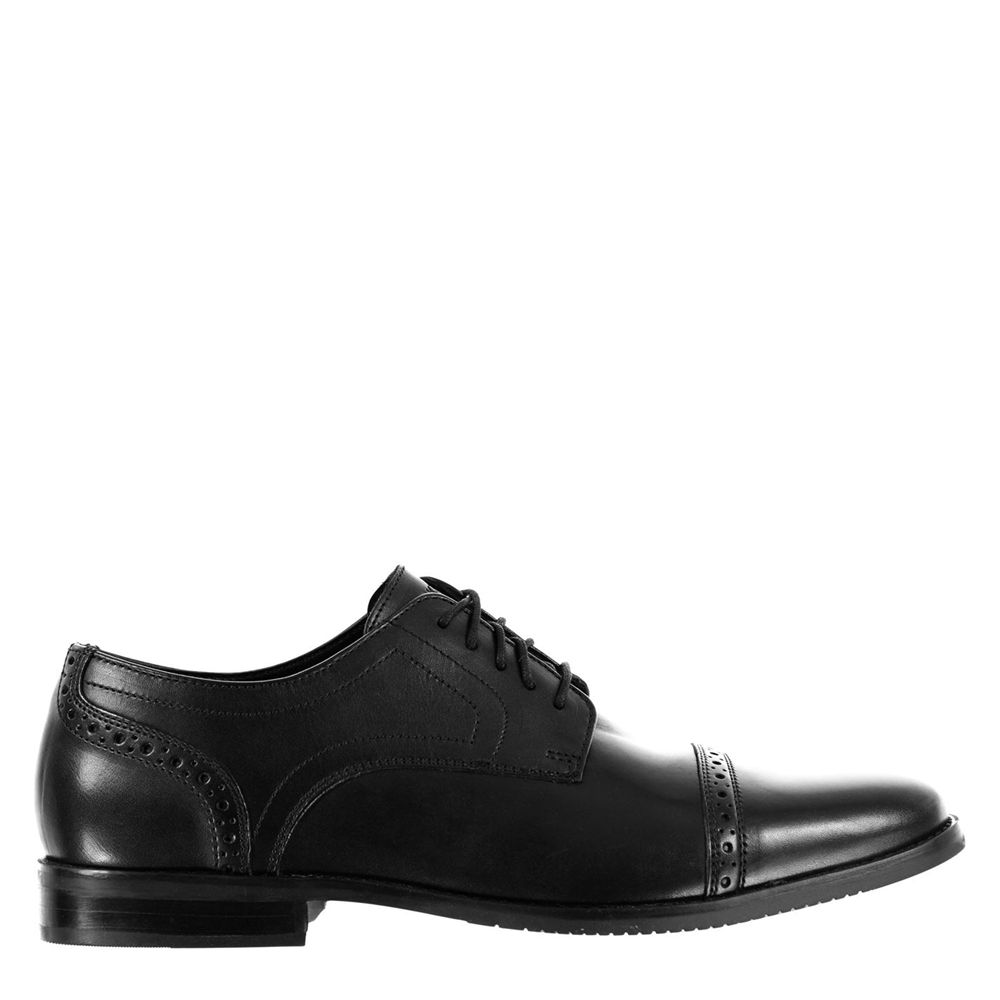 Rockport Canada Cap - Mens Dress Shoes Black (XYP167452)